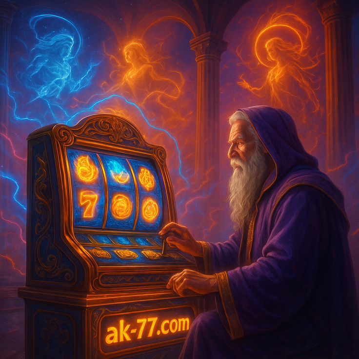 ak77-এ রঙিন আর্কেড গেম সংগ্রহ